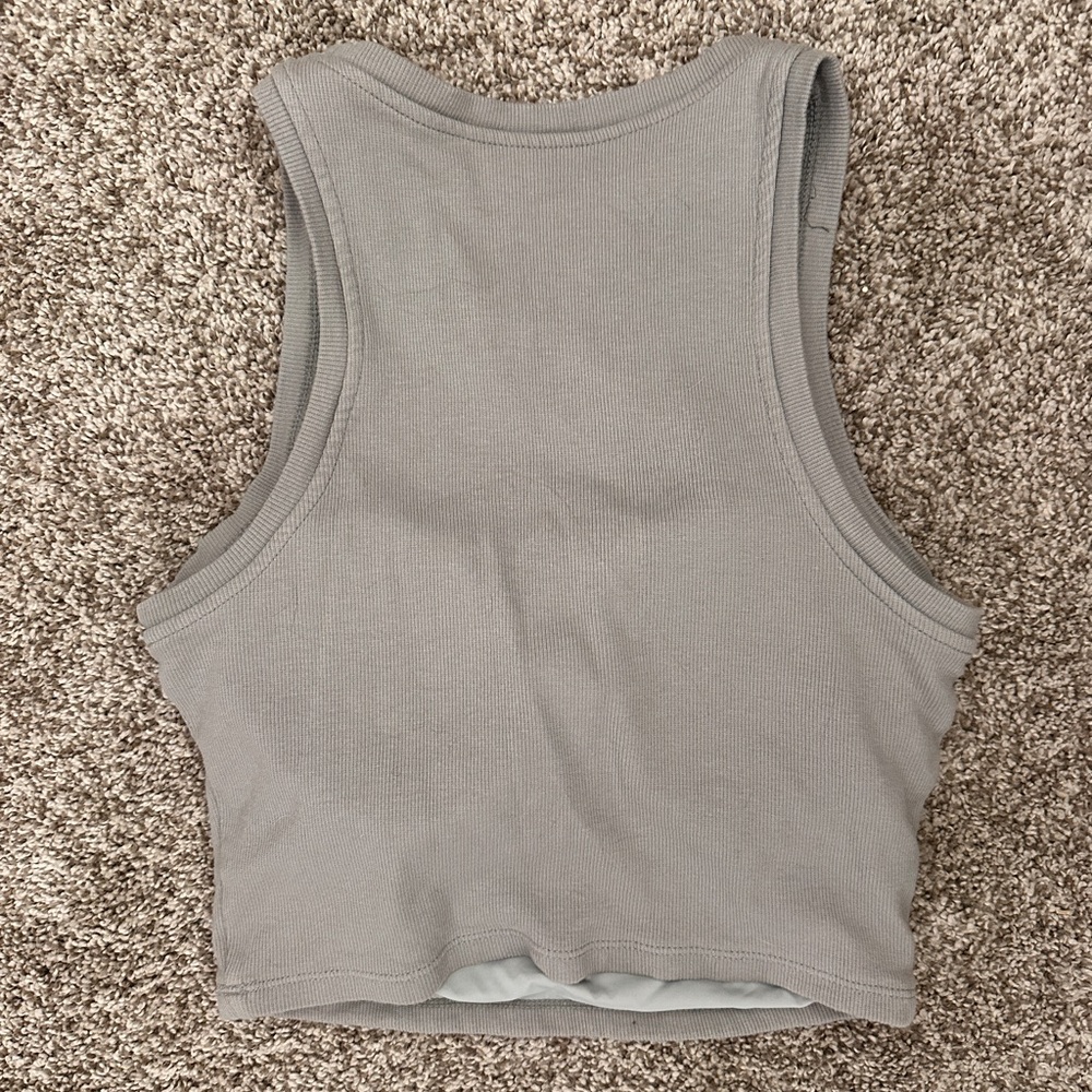 Highneck Racerback Crop Brami